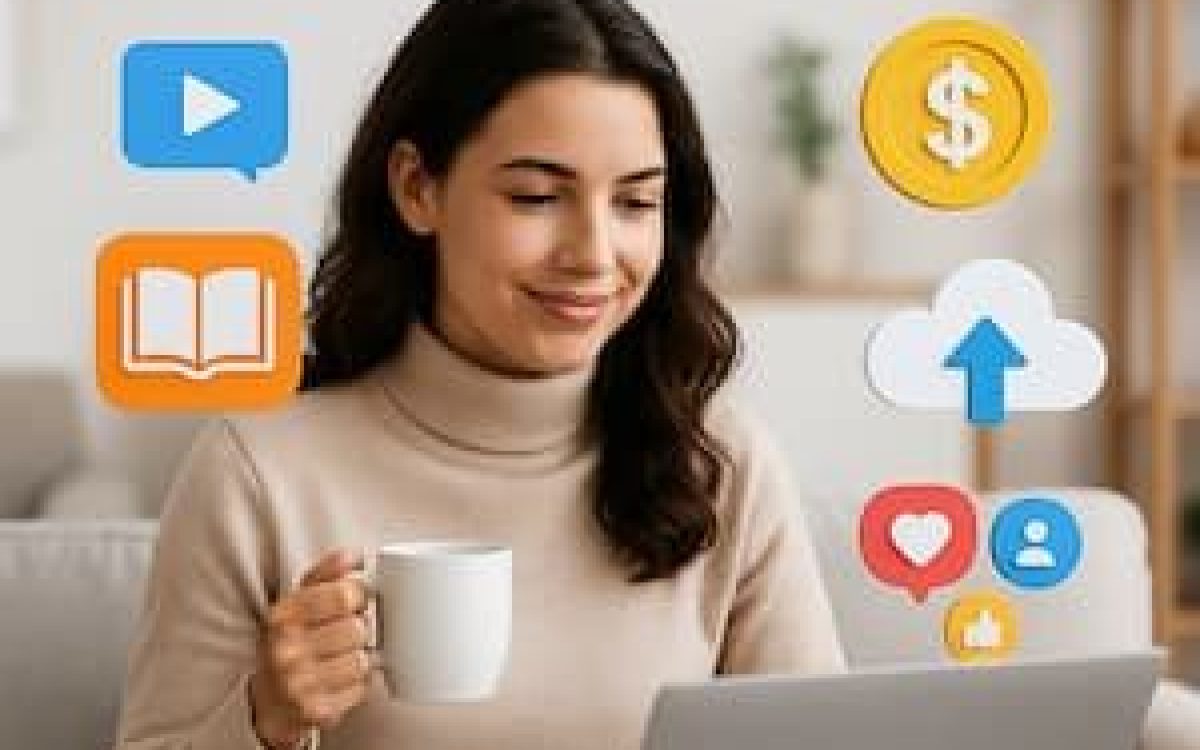 Empreender online é possível! Com dedicação e estratégia, você pode transformar conhecimento em renda sem sair de casa.